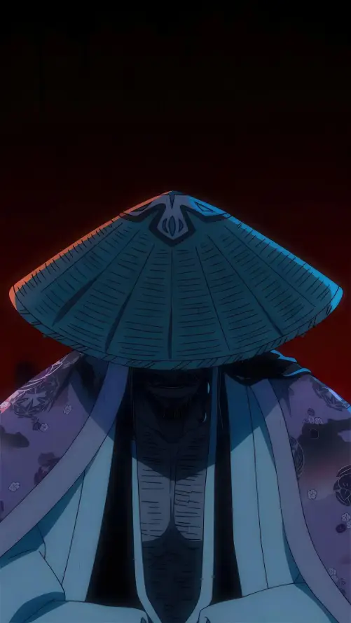 4k披风壁纸 - 斗笠 - 暗调 - 死神「哲风壁纸」
