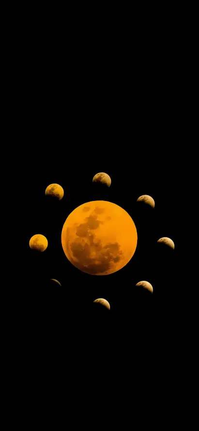 4k圆月壁纸 - 夜空 - 天文 - 月牙「哲风壁纸」