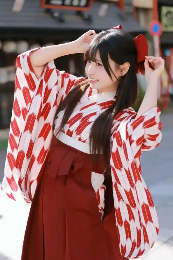 4k和服壁纸 - 户外人像 - 日式街景 - 日系穿搭「哲风壁纸」