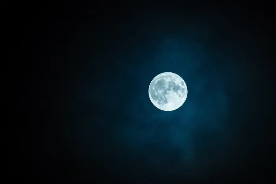 4k夜景壁纸 - 夜空 - 天文 - 月亮「哲风壁纸」