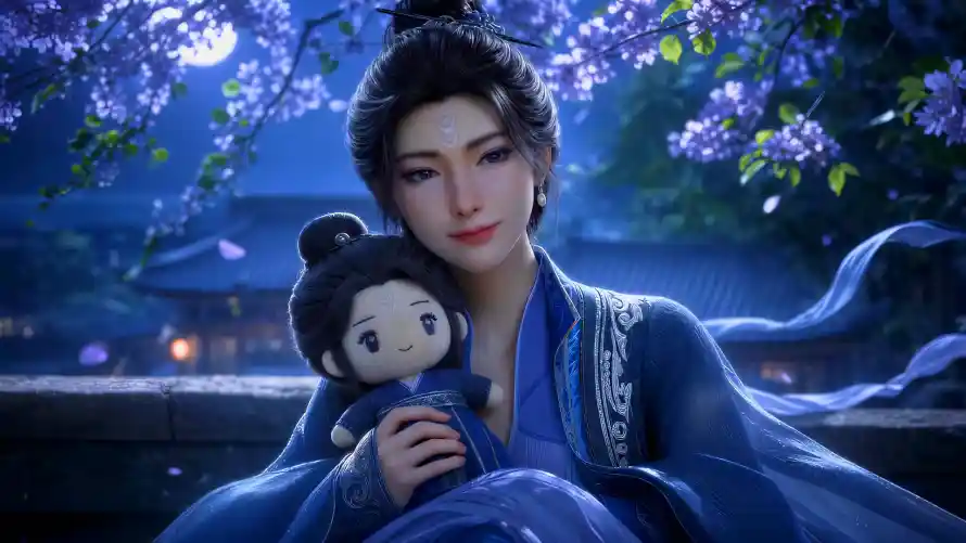2k仙气壁纸-凡人 - 国风-月夜「哲风壁纸」