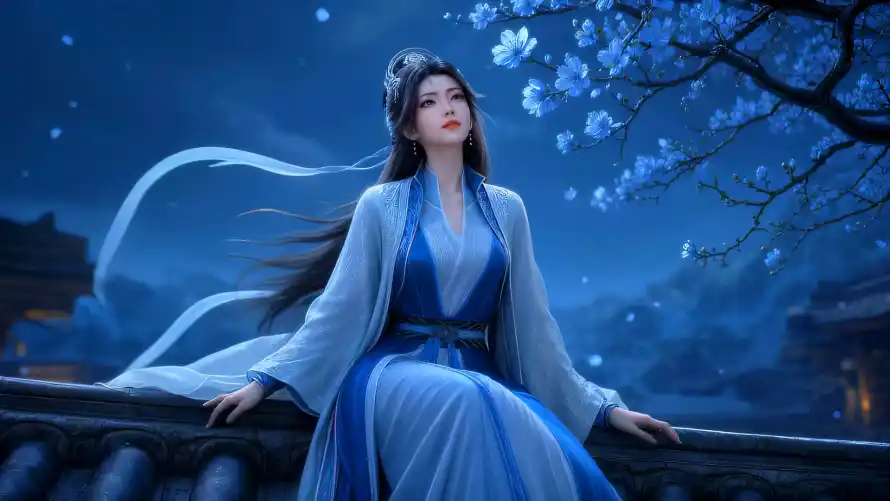4k凡人壁纸 - 古装 - 屋顶 - 月夜「哲风壁纸」 4k凡人壁纸 - 古装 - 屋顶 - 月夜「哲风壁纸」