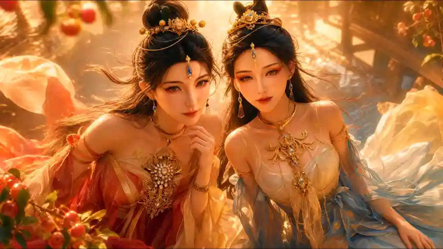 4k仙侠壁纸 - 元瑶 - 双人 - 古风「哲风壁纸」 4k仙侠壁纸 - 元瑶 - 双人 - 古风「哲风壁纸」
