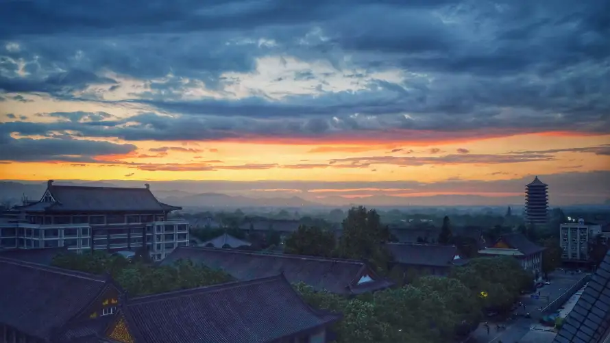 4k古塔壁纸 - 天空 - 晨曦 - 朝霞「哲风壁纸」 4k古塔壁纸 - 天空 - 晨曦 - 朝霞「哲风壁纸」