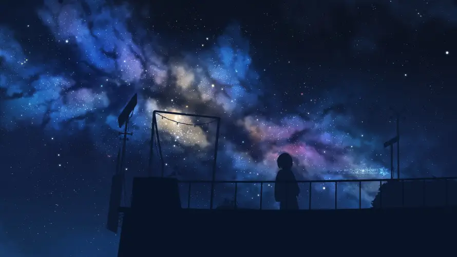 3k夜空壁纸-天台 - 星云-星海「哲风壁纸」
