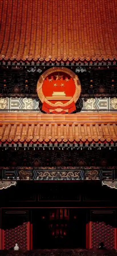 4k五星壁纸 - 国徽 - 城楼 - 庄严「哲风壁纸」