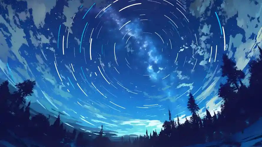 4k云层壁纸-夜景 - 夜空-星空「哲风壁纸」