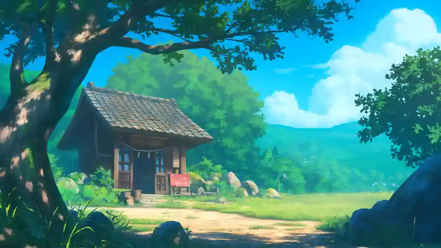4k夏日壁纸 - 大树 - 山林 - 晴空「哲风壁纸」