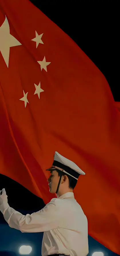 4k爱国壁纸 - 国旗 - 庄严 - 国庆「哲风壁纸」