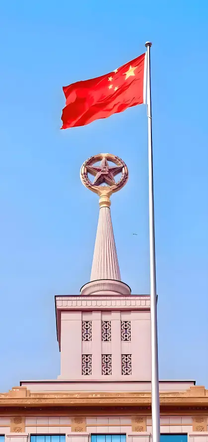 4k国庆壁纸 - 国旗 - 爱国 - 红旗「哲风壁纸」