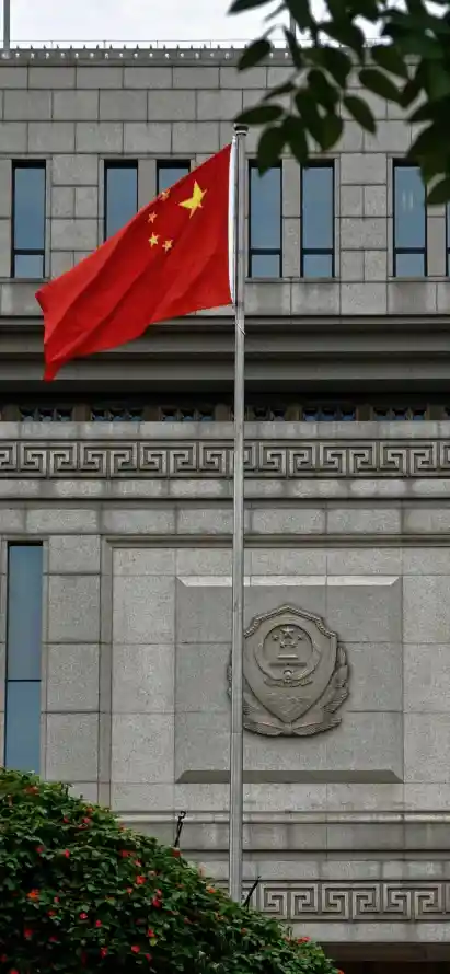 4k国庆壁纸 - 国旗 - 庄严 - 旗杆「哲风壁纸」