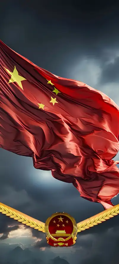 4k云层壁纸 - 国庆 - 国徽 - 庄严「哲风壁纸」