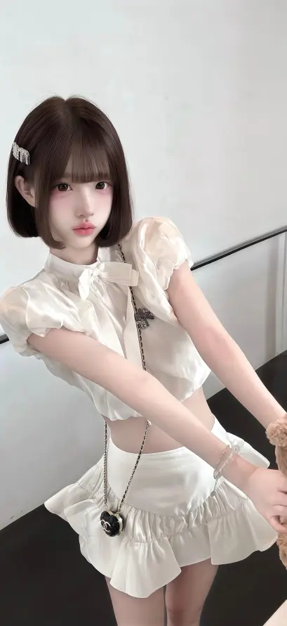 4k发夹壁纸 - 清纯 - 甜妹 - 少女感「哲风壁纸」