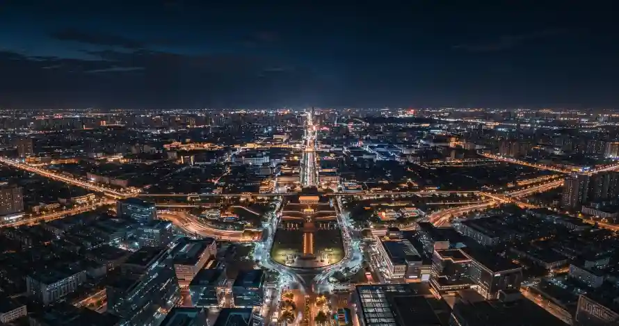 4k古城壁纸 - 夜空 - 灯火 - 航拍「哲风壁纸」 4k古城壁纸 - 夜空 - 灯火 - 航拍「哲风壁纸」