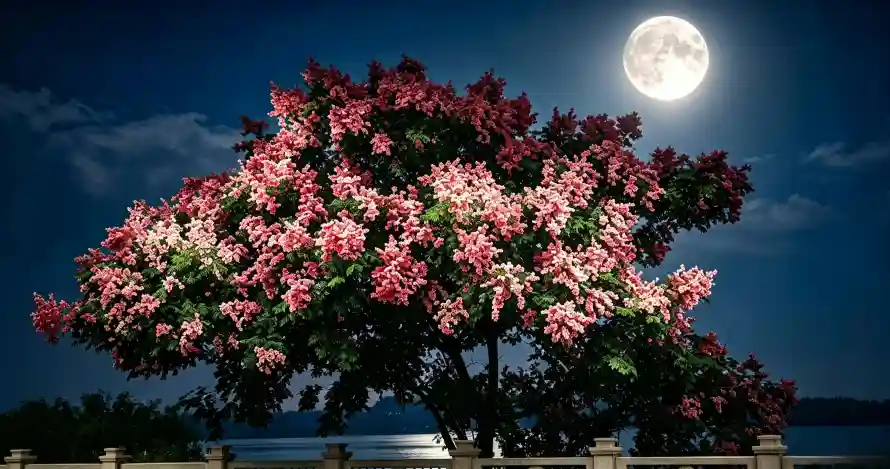 4k圆月壁纸 - 夜景 - 夜空 - 月夜「哲风壁纸」