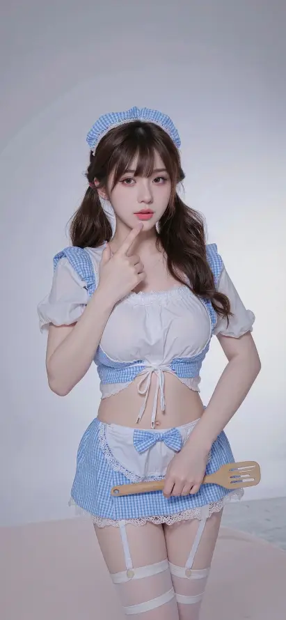 4k发箍壁纸 - 甜妹 - 白丝 - 美女「哲风壁纸」