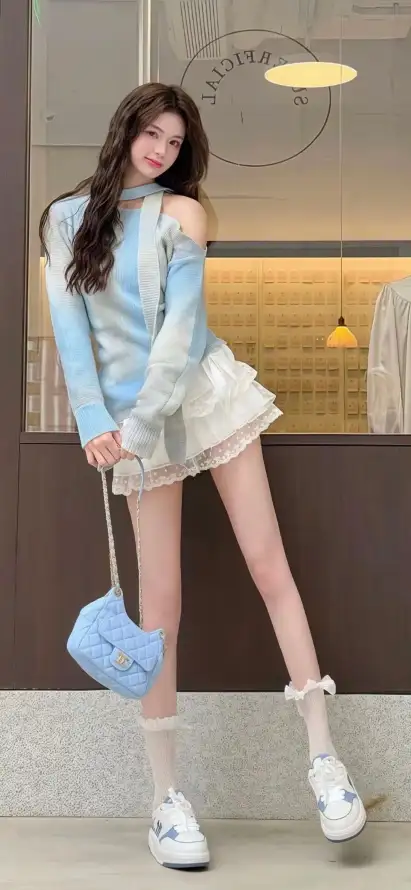 4k甜妹壁纸 - 穿搭 - 美女 - 街拍「哲风壁纸」