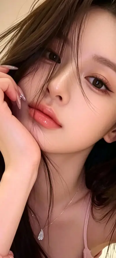 4k人像壁纸 - 温柔 - 碎发 - 美女「哲风壁纸」