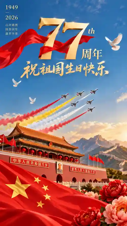 4k牡丹壁纸 - 蓝天 - 长城 - 和平鸽「哲风壁纸」