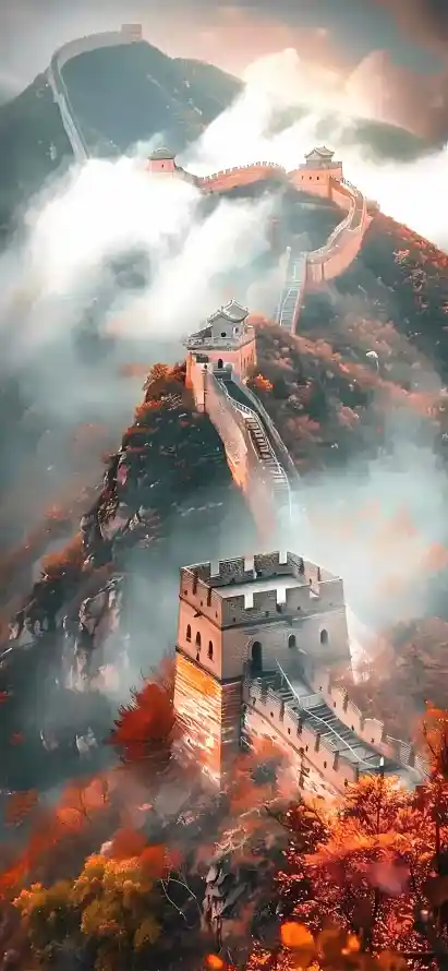 4k云海壁纸 - 云雾 - 山峦 - 朝霞「哲风壁纸」