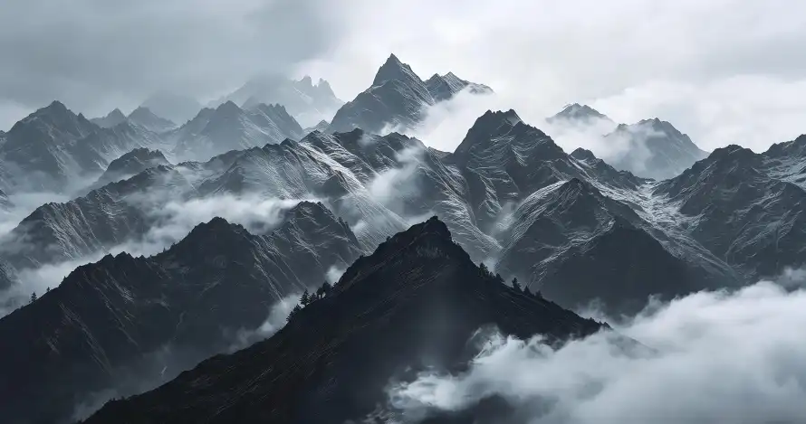 4k壁纸壁纸 - 雪山 - 山脉 - 云雾「哲风壁纸」 4k壁纸壁纸 - 雪山 - 山脉 - 云雾「哲风壁纸」