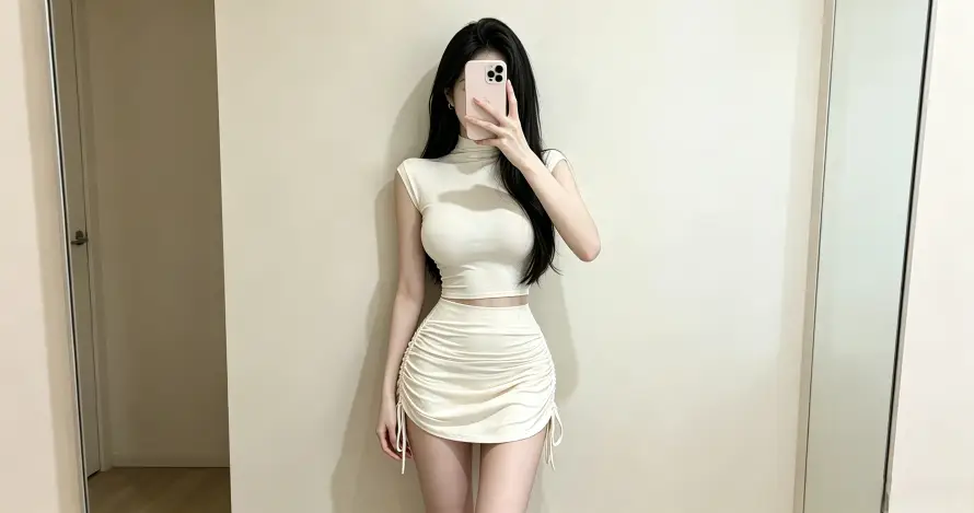 4k美女壁纸 - 好身材 - 纯欲风 - 修身套装「哲风壁纸」 4k美女壁纸 - 好身材 - 纯欲风 - 修身套装「哲风壁纸」
