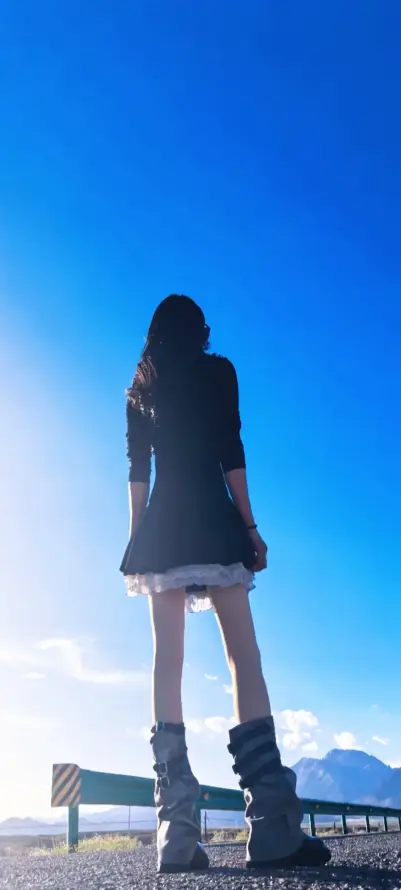 4k公路壁纸 - 户外 - 护栏 - 穿搭「哲风壁纸」