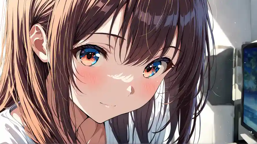 4k动漫壁纸 - 头像 - 室内 - 少女「哲风壁纸」