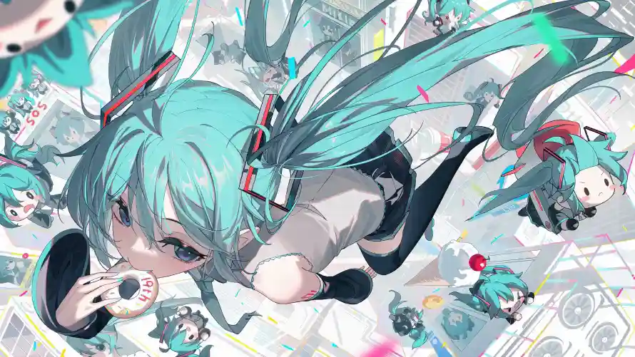 3kQ版壁纸-可爱 - 少女-插画「哲风壁纸」