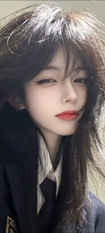 4k少女壁纸 - 慵懒 - 红唇 - 美女「哲风壁纸」