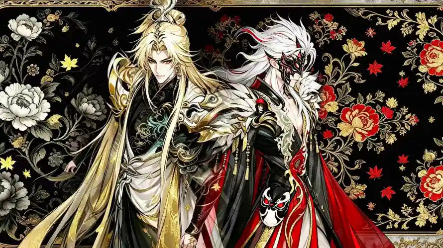 2k古风壁纸-李信 - 武侠-牡丹「哲风壁纸」