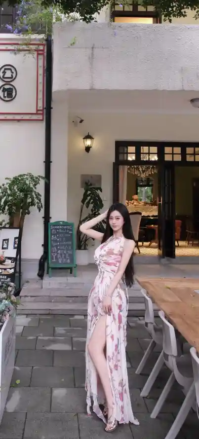 4k人像壁纸 - 优雅 - 绿植 - 街拍「哲风壁纸」