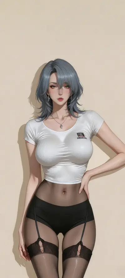 4k性感壁纸 - 站姿 - 长腿 - 黑丝「哲风壁纸」