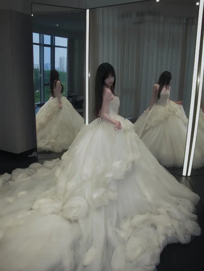 4k室内壁纸 - 新娘 - 白纱 - 婚纱店「哲风壁纸」
