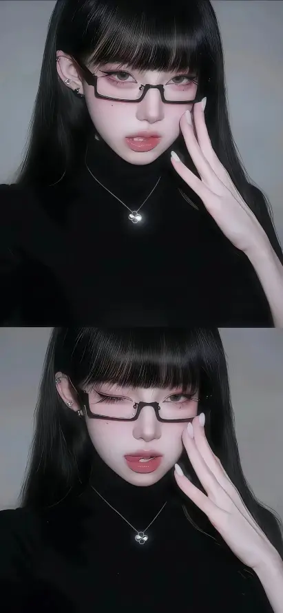 4k人像壁纸 - 冷感 - 少女 - 托脸「哲风壁纸」