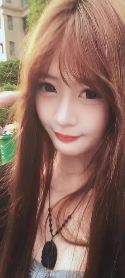 4k少女壁纸 - 微笑 - 棕发 - 红唇「哲风壁纸」