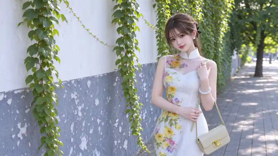 4k夏日壁纸 - 户外 - 旗袍 - 温婉「哲风壁纸」 4k夏日壁纸 - 户外 - 旗袍 - 温婉「哲风壁纸」