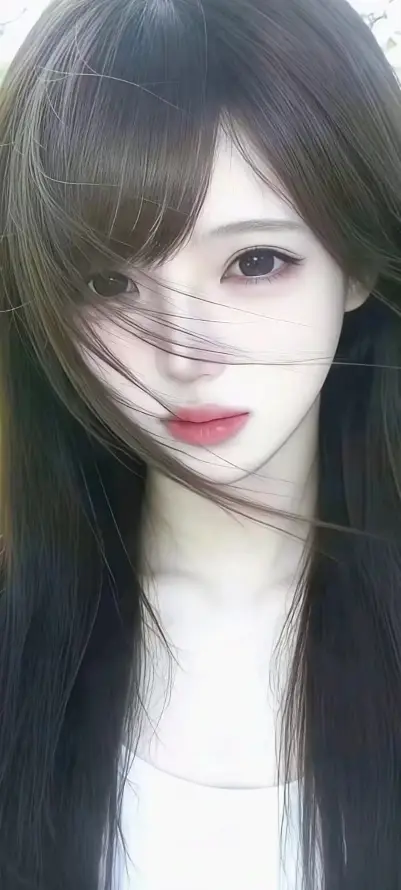 4k人像壁纸 - 清纯 - 红唇 - 美女「哲风壁纸」