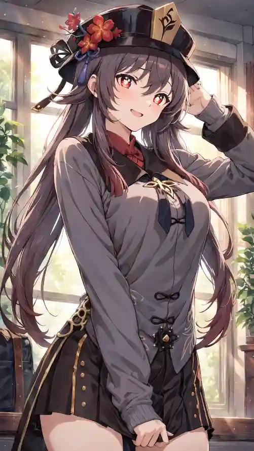 4k制服壁纸 - 原神 - 同人 - 少女「哲风壁纸」