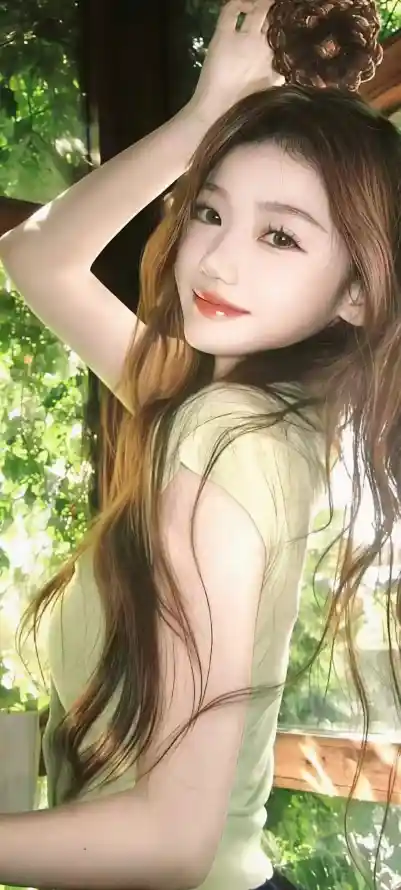 4k侧颜壁纸 - 美女 - 长发 - 氛围感「哲风壁纸」