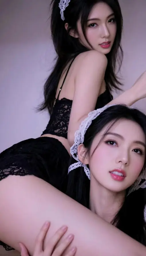 4k发带壁纸 - 性感 - 红唇 - 美女「哲风壁纸」