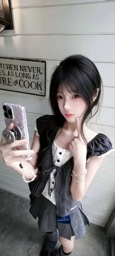 4k小女生壁纸 - 少女感 - 室内自拍 - 对镜自拍「哲风壁纸」