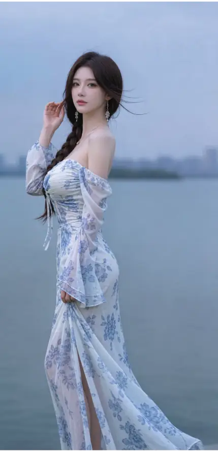 4k冷调壁纸 - 湖景 - 湖边 - 氛围感「哲风壁纸」