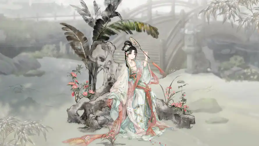 4k古装壁纸 - 庭院 - 插画 - 暖暖「哲风壁纸」
