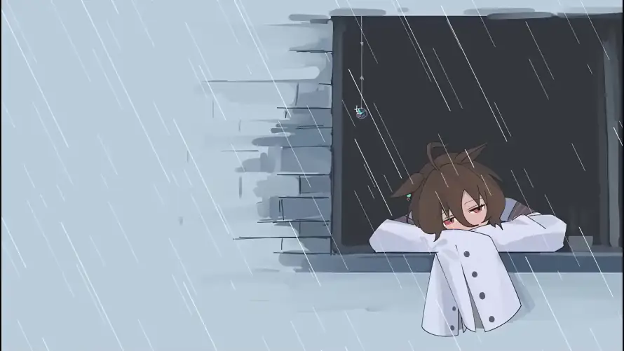 4kQ版壁纸 - 兽耳 - 少女 - 短发「哲风壁纸」