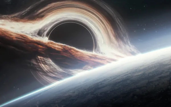 4k插图壁纸-天文学和星系-事件视界热门的壁纸「哲风壁纸」