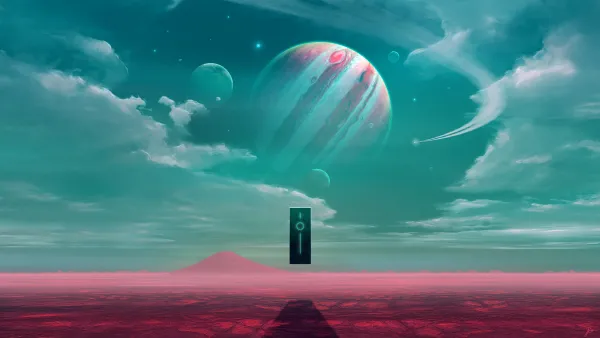 3k巨石壁纸-抽象的和行星-科幻小说壁纸分享「哲风壁纸」