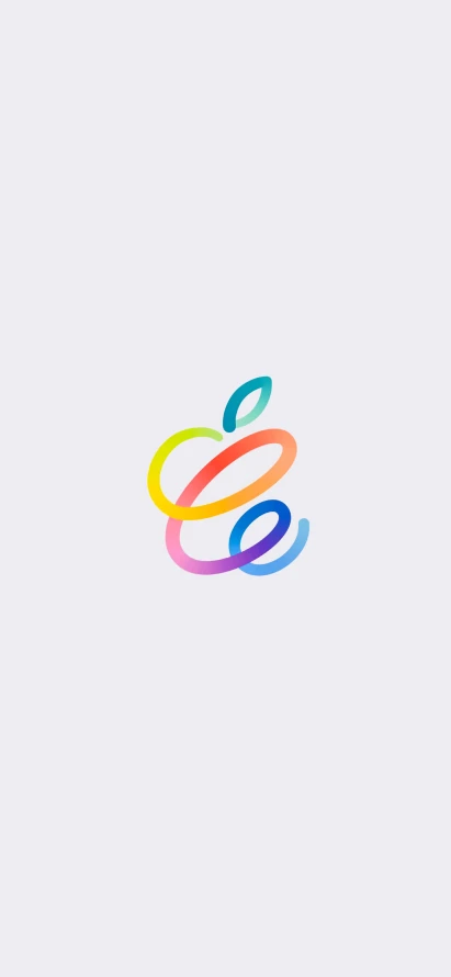 4k品牌壁纸 - 电蓝色的 - Apple - wallpaper「哲风壁纸」