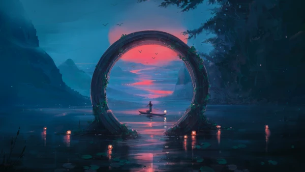 4k4K壁纸-艺术品与反射-幻想艺术免费下载「哲风壁纸」