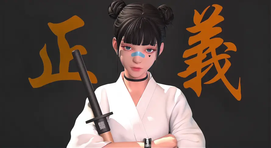 2k集原美壁纸-功夫女孩和奇幻少女-壁纸分享「哲风壁纸」